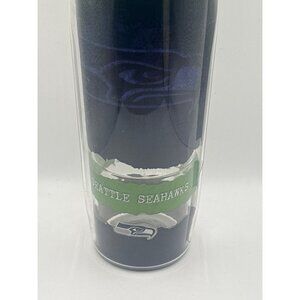 Seattle Seahawks Tervis Tumbler With Green Flip Lid 24 Oz BPA-Free Insulated Cup